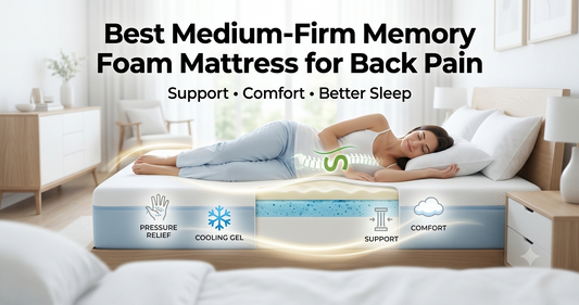 How to Choose a Medium-Firm Memory Foam Mattress for Back Pain Relief