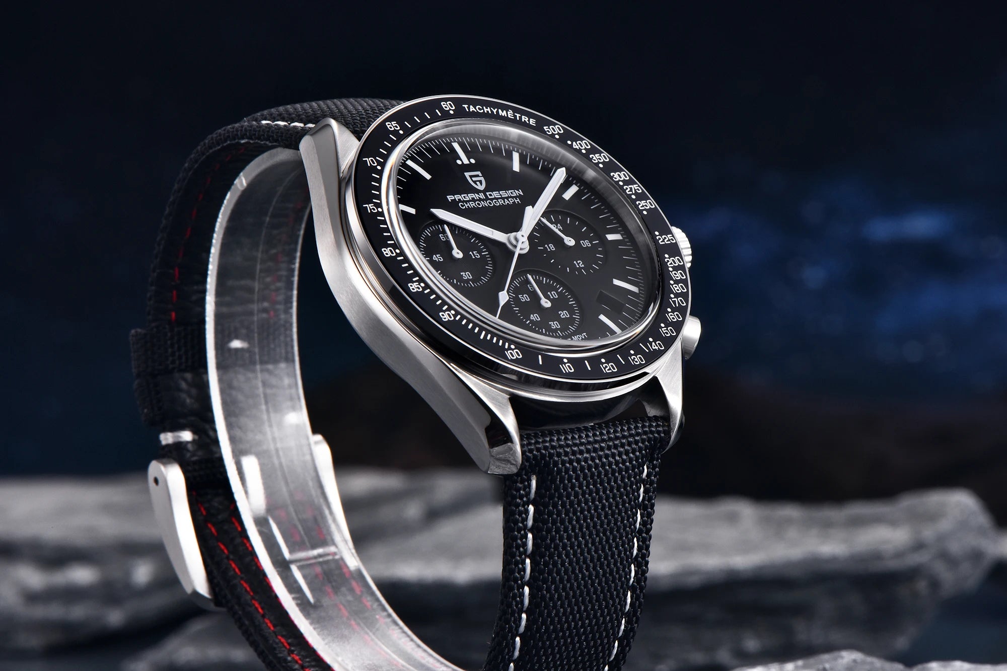 PAGANI DESIGN 2026 New V5 PD1701 Men's Watches Luxury Quartz Watch Men Sport Speed Chronograph AR Sapphire glass 100M Waterproof