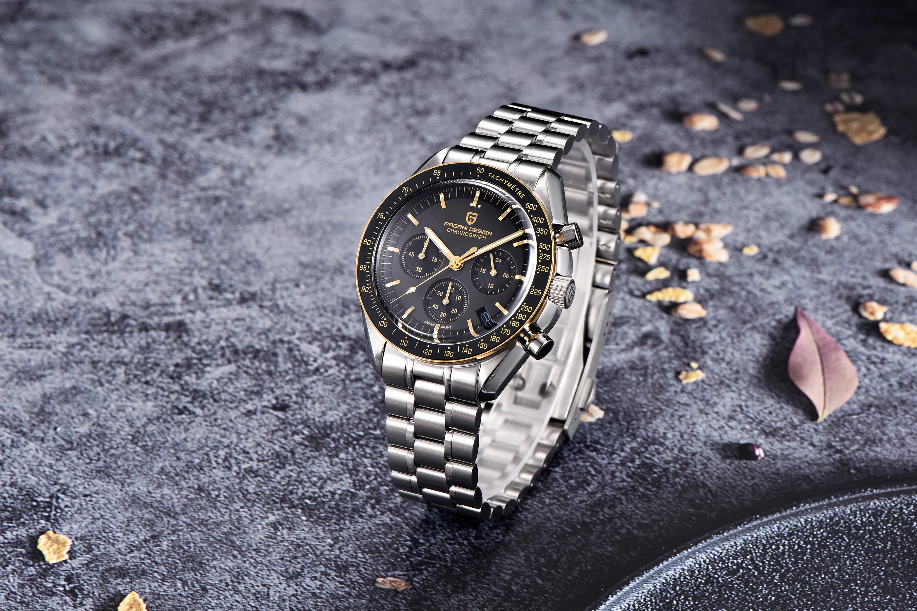 PAGANI DESIGN 2026 New V5 PD1701 Men's Watches Luxury Quartz Watch Men Sport Speed Chronograph AR Sapphire glass 100M Waterproof