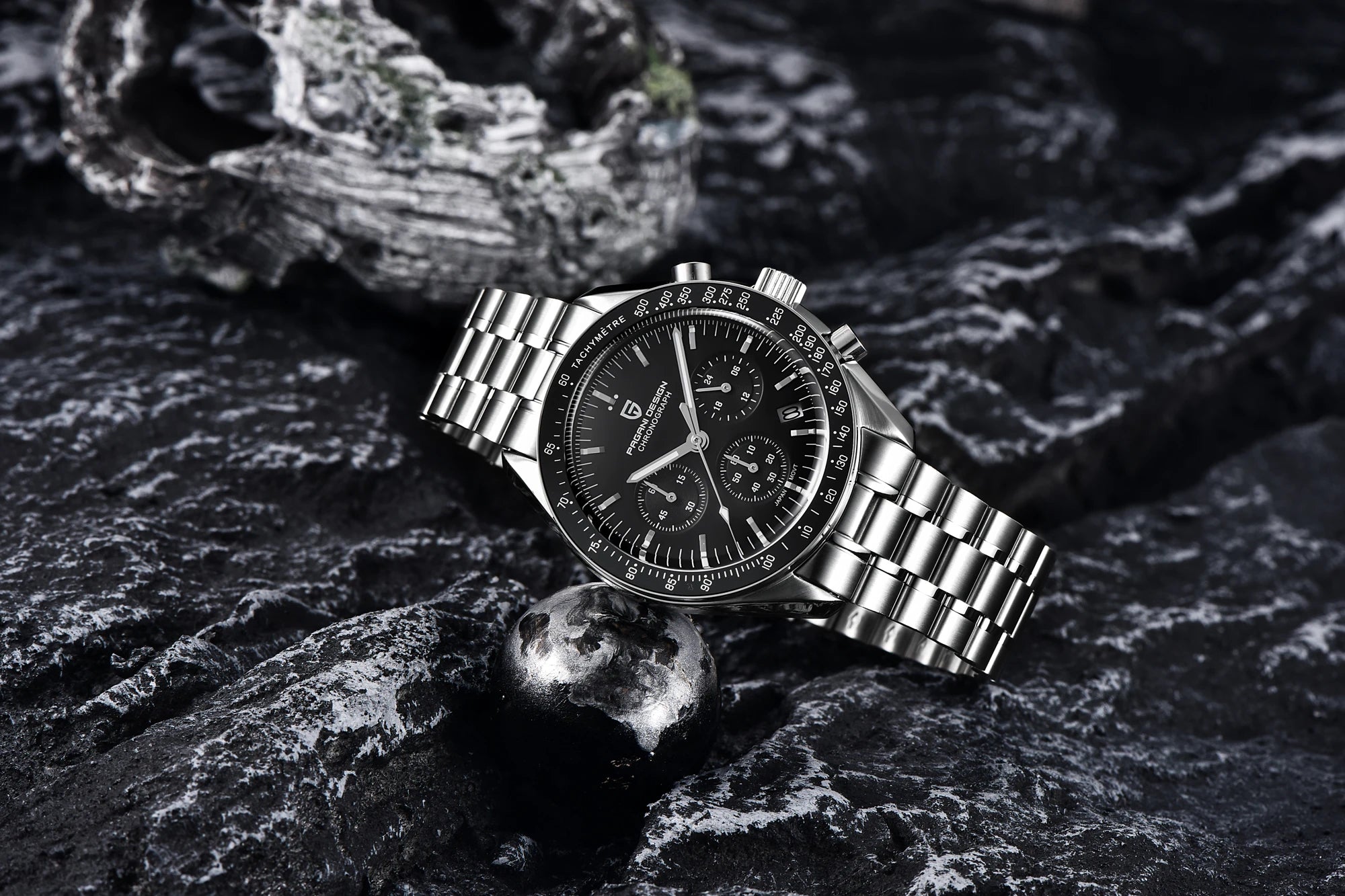 PAGANI DESIGN 2026 New V5 PD1701 Men's Watches Luxury Quartz Watch Men Sport Speed Chronograph AR Sapphire glass 100M Waterproof