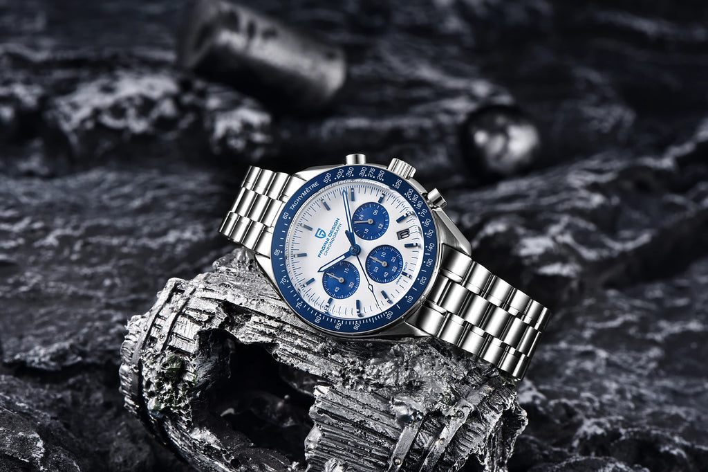 PAGANI DESIGN 2026 New V5 PD1701 Men's Watches Luxury Quartz Watch Men Sport Speed Chronograph AR Sapphire glass 100M Waterproof