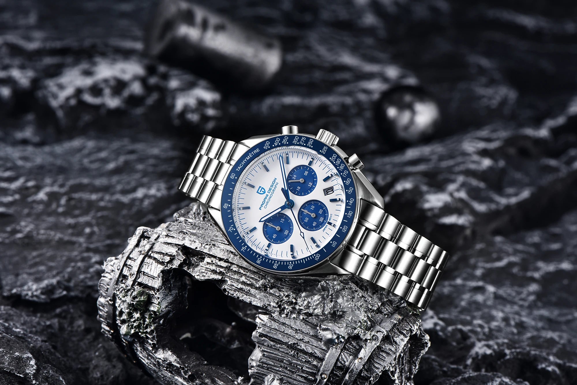 PAGANI DESIGN 2026 New V5 PD1701 Men's Watches Luxury Quartz Watch Men Sport Speed Chronograph AR Sapphire glass 100M Waterproof