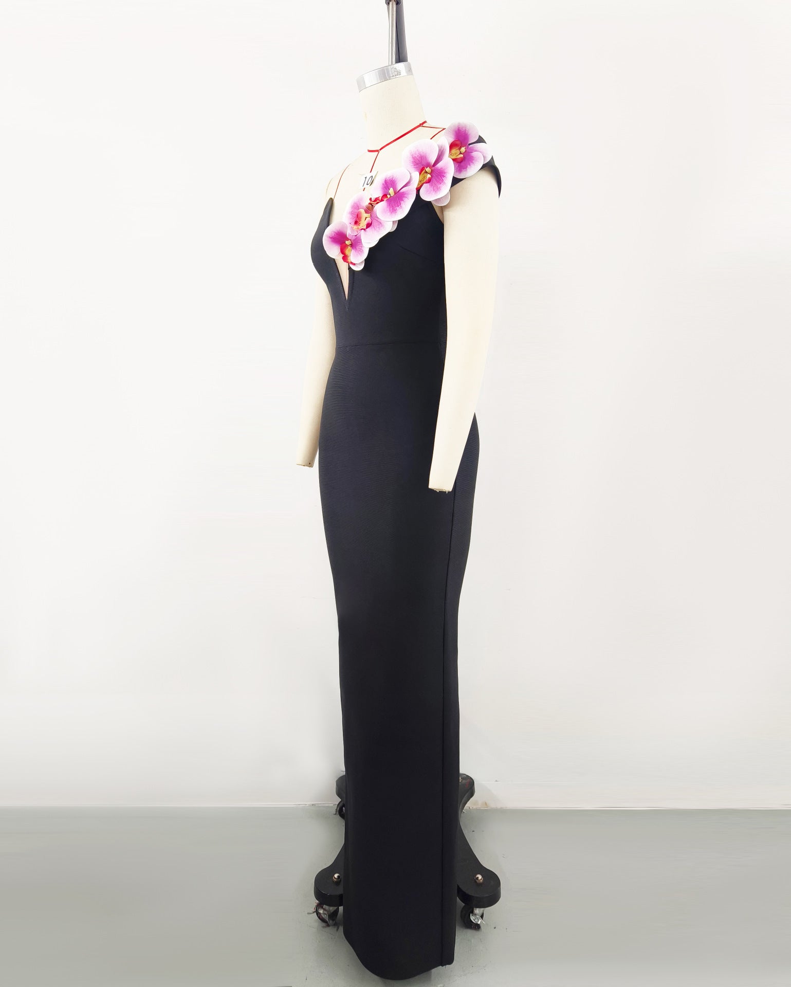 Evening Dress BandageDress Elegant Flower Shoulder dress Banquet Party Party Bandage Dress
