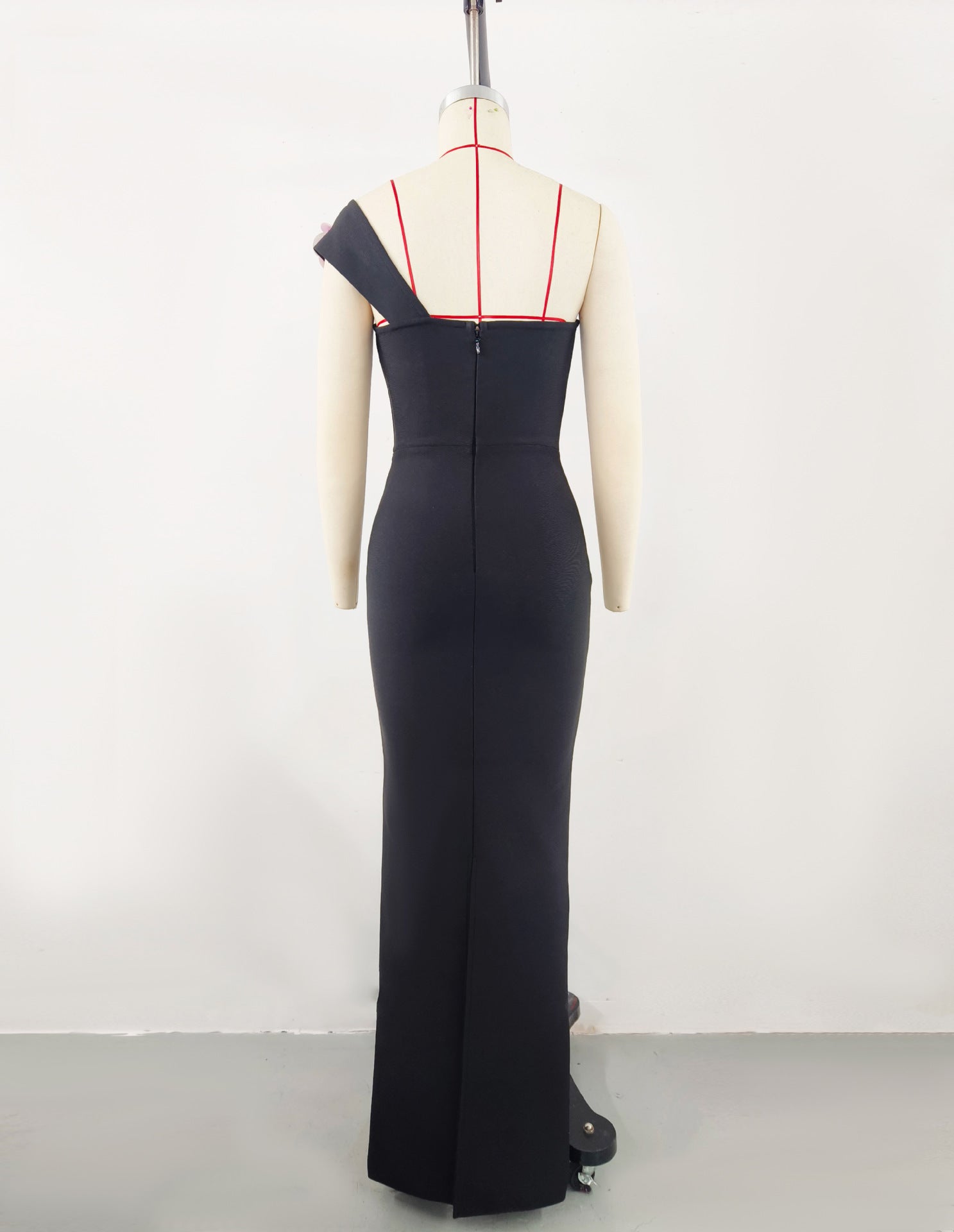 Evening Dress BandageDress Elegant Flower Shoulder dress Banquet Party Party Bandage Dress