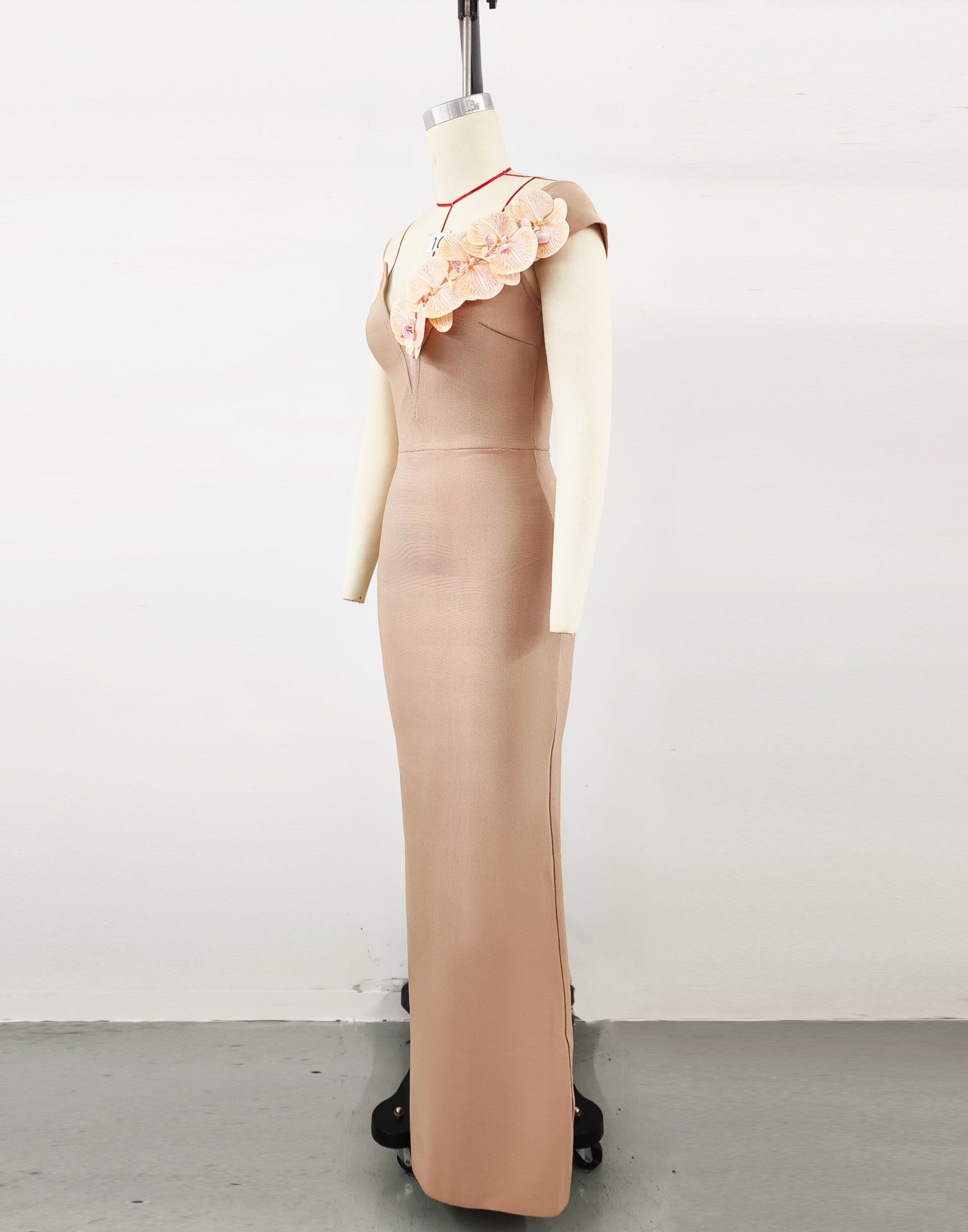 Evening Dress BandageDress Elegant Flower Shoulder dress Banquet Party Party Bandage Dress