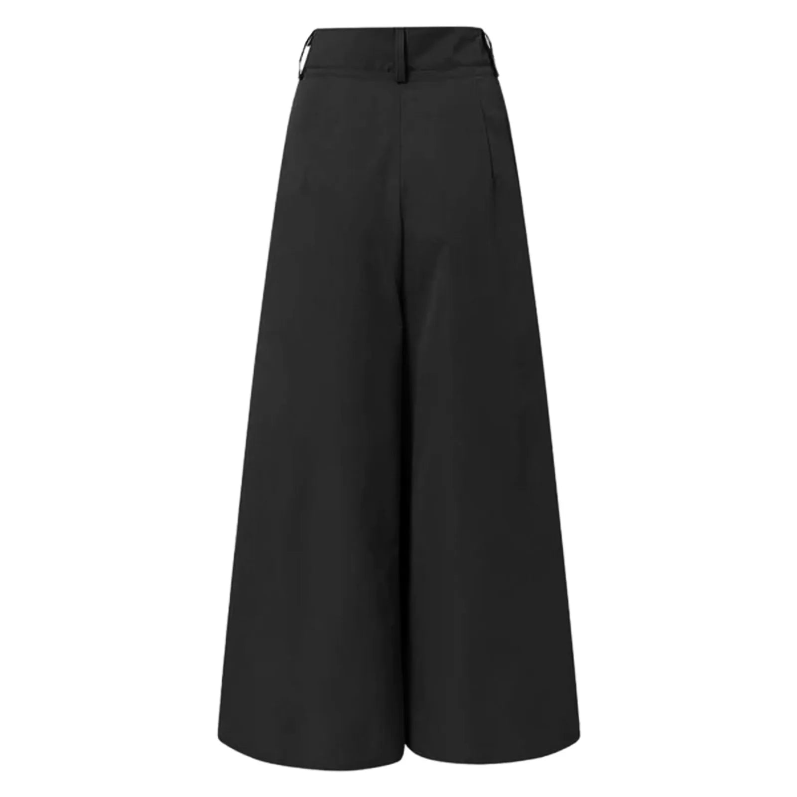 Womens' Comfy Baggy Trousers With Pockets Fashion Wide Leg Trousers Elegant Party High Waist Pants For Fine Woman Feminina