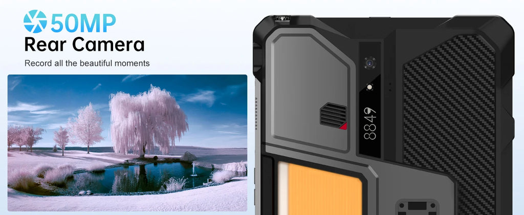 8849 TANK PAD Unihertz Rugged Tablet with Projector 100Lumens 5G Android 15 512GB 21000mAh 11 inch Waterproof Phone Tablet 2026