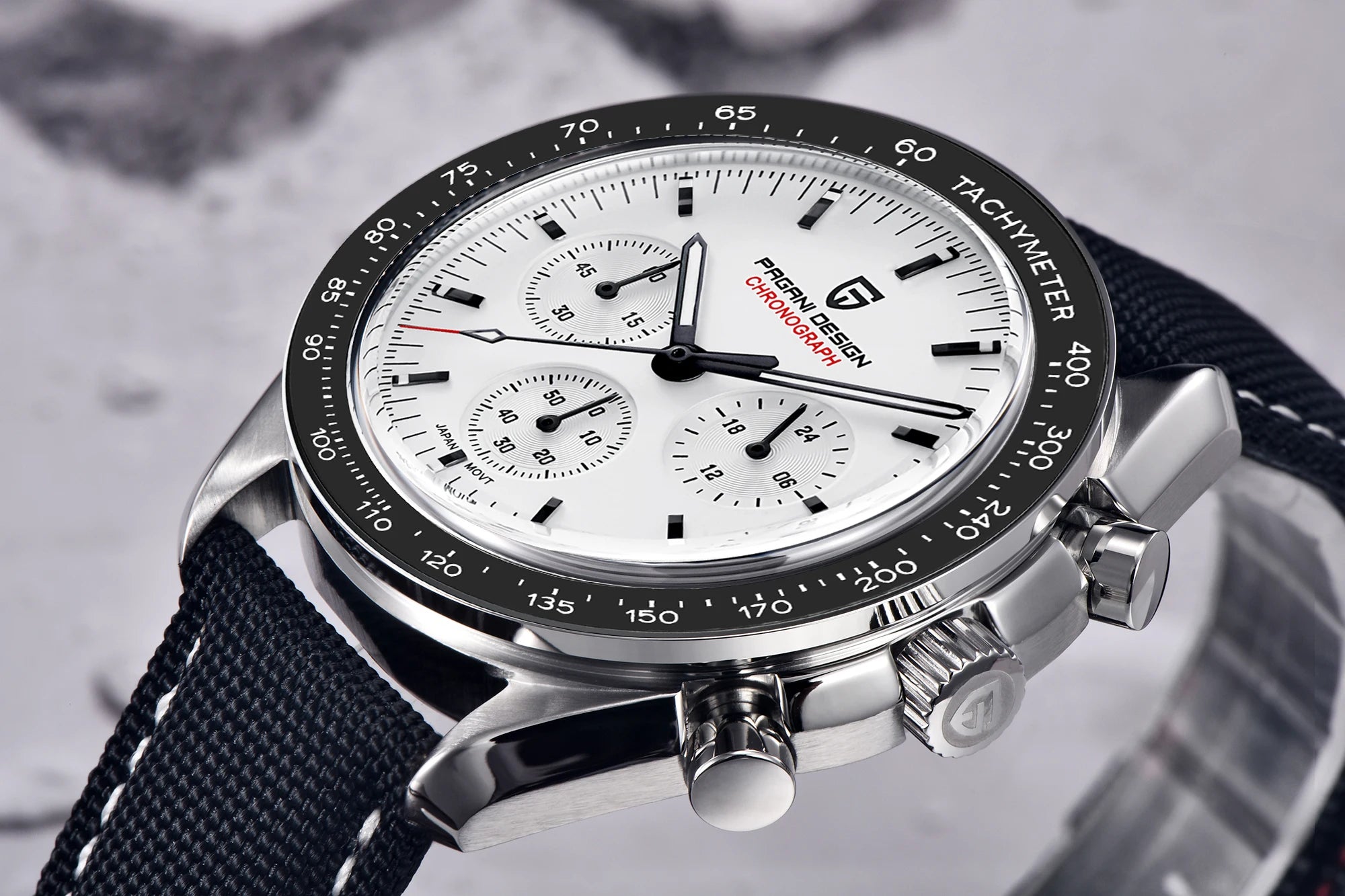 PAGANI DESIGN 2026 New V5 PD1701 Men's Watches Luxury Quartz Watch Men Sport Speed Chronograph AR Sapphire glass 100M Waterproof