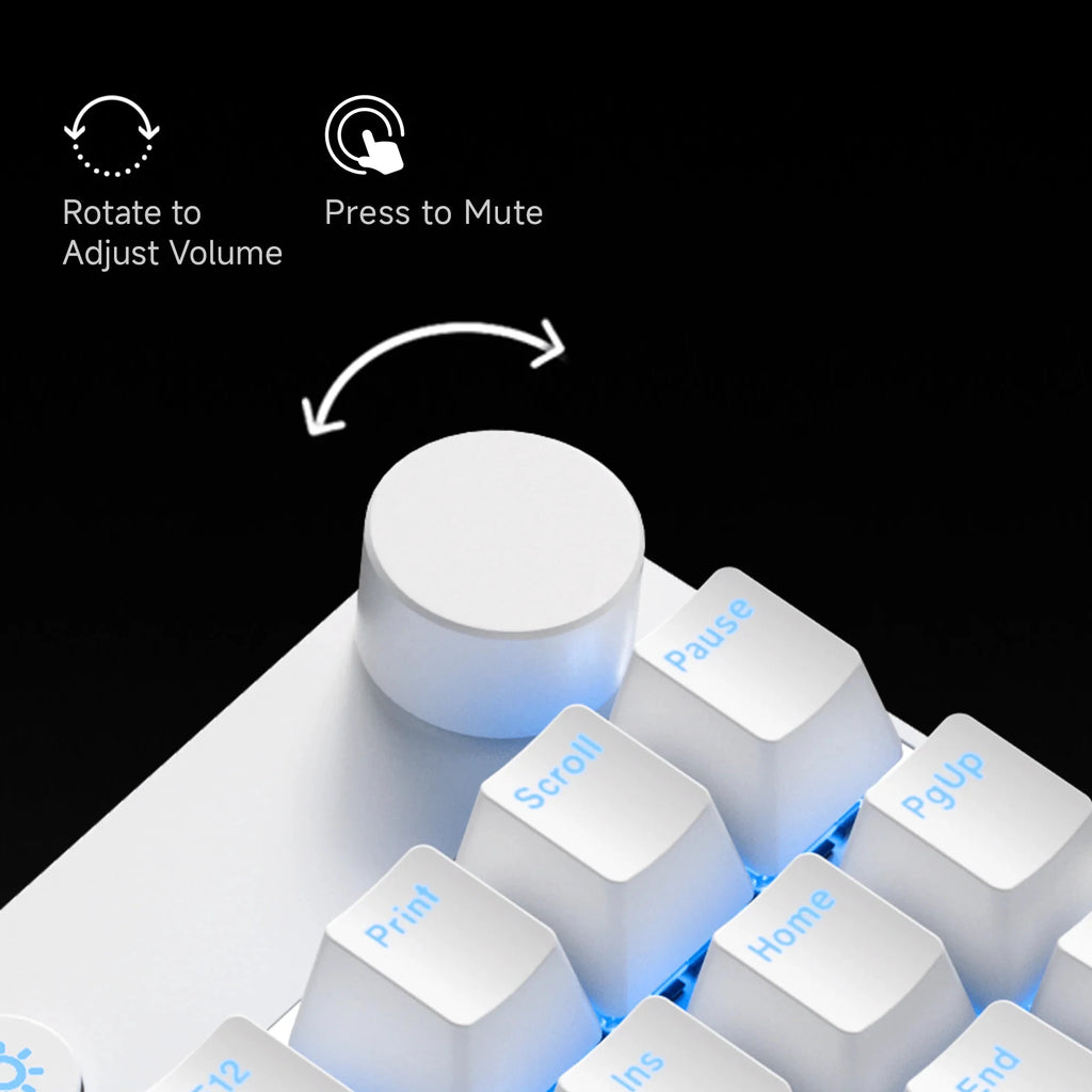 Mchose Mix87 Magnetic Swtich Keyboard Wired Gaming Keyboard 8K+256K Esport 0.08ms Low Latency E-Sports Custom Gamer Accessories