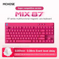 Mchose Mix87 Magnetic Swtich Keyboard Wired Gaming Keyboard 8K+256K Esport 0.08ms Low Latency E-Sports Custom Gamer Accessories