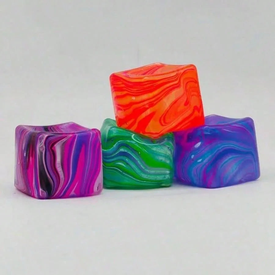 2026 New Hot Selling Ice Cube Imitation Slow Rebound Squeeze Toy,Gaming Equipment, Stress Relief Toy, Sensory Toy,Soft Fidget Toy, Cube