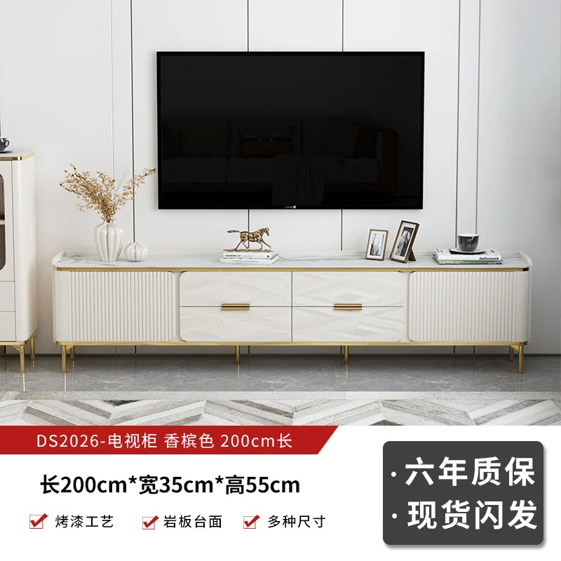 European Luxury Tv Cabinet Beauty Trendy Simple Elegant Tv Consoles Cabinet Unique Delicacy Meuble Television Salon Furniture