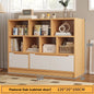 Bookshelf floor to ceiling household multifunctional storage rack living room large capacity multi-layer display cabinet simple