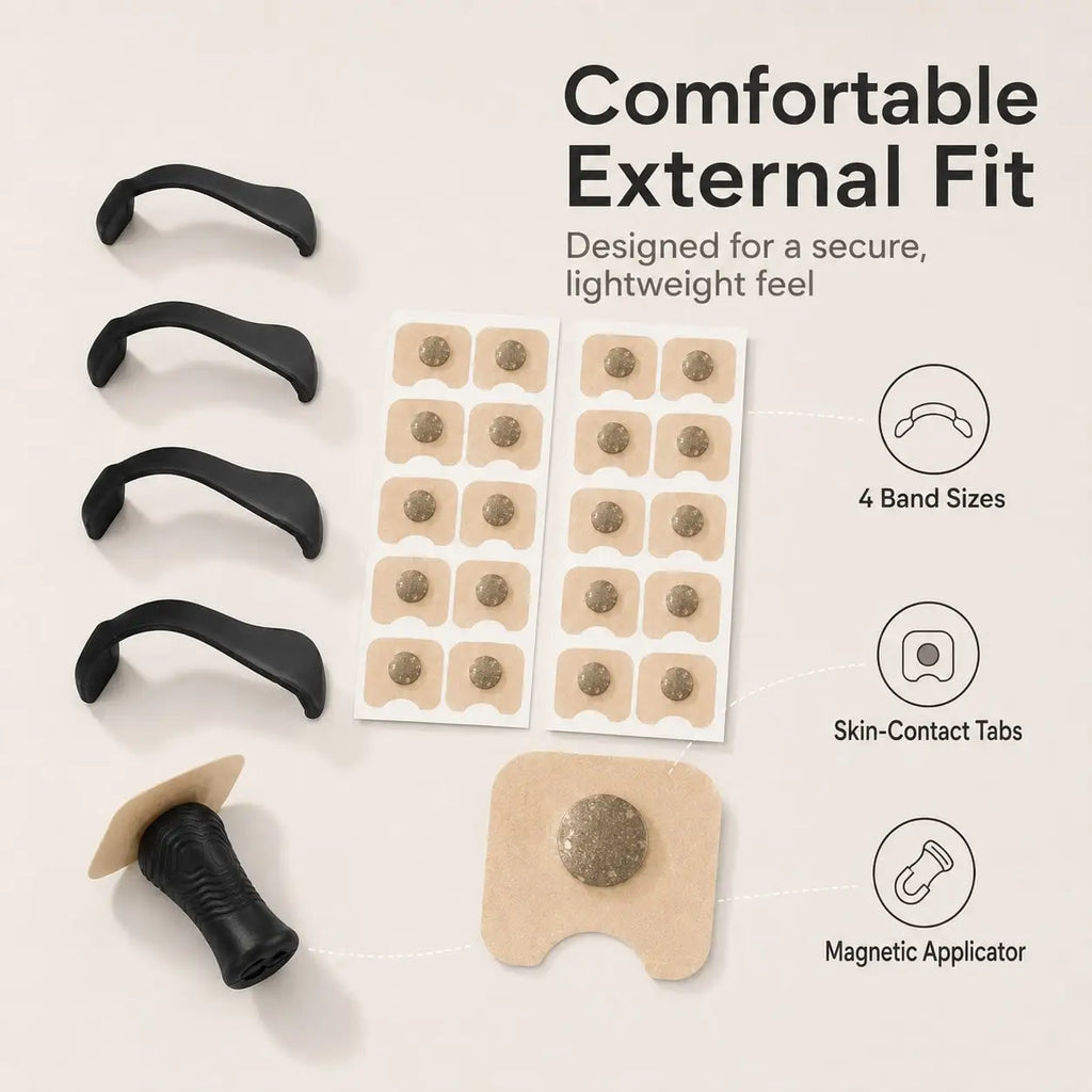 Nose Expander Kit With 30pcs Square Nose Strips & 4pcs Nose Clips, Suitable For Sports, Home, Travel & Business Trips