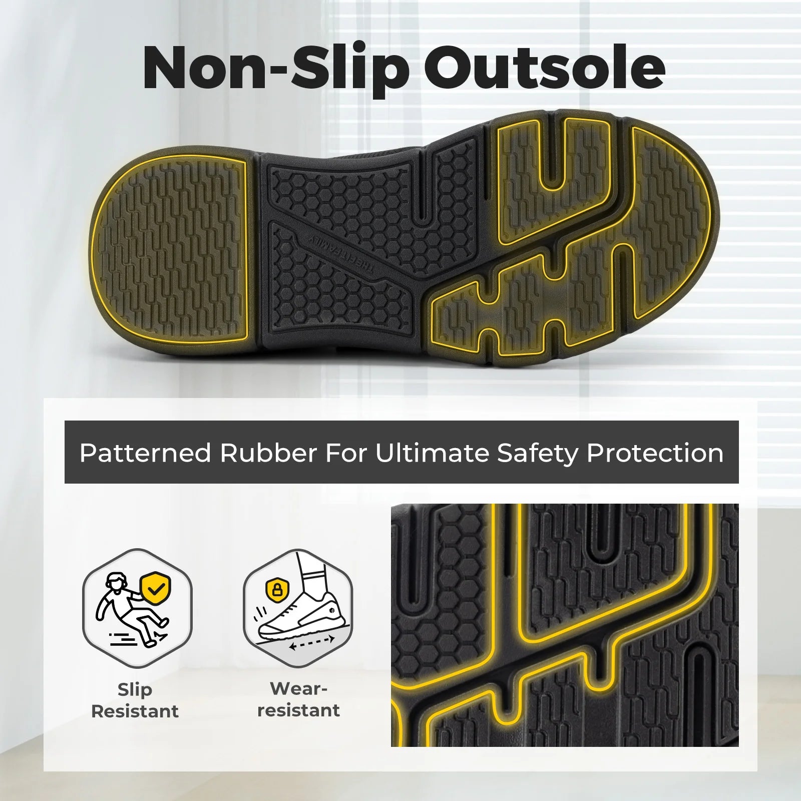 FitVille Diabetic Shoes for Men Extra Wide Hook and Loop Walking Shoes for Elderly for Swollen Feet Foot Pain Relief Neuropathy
