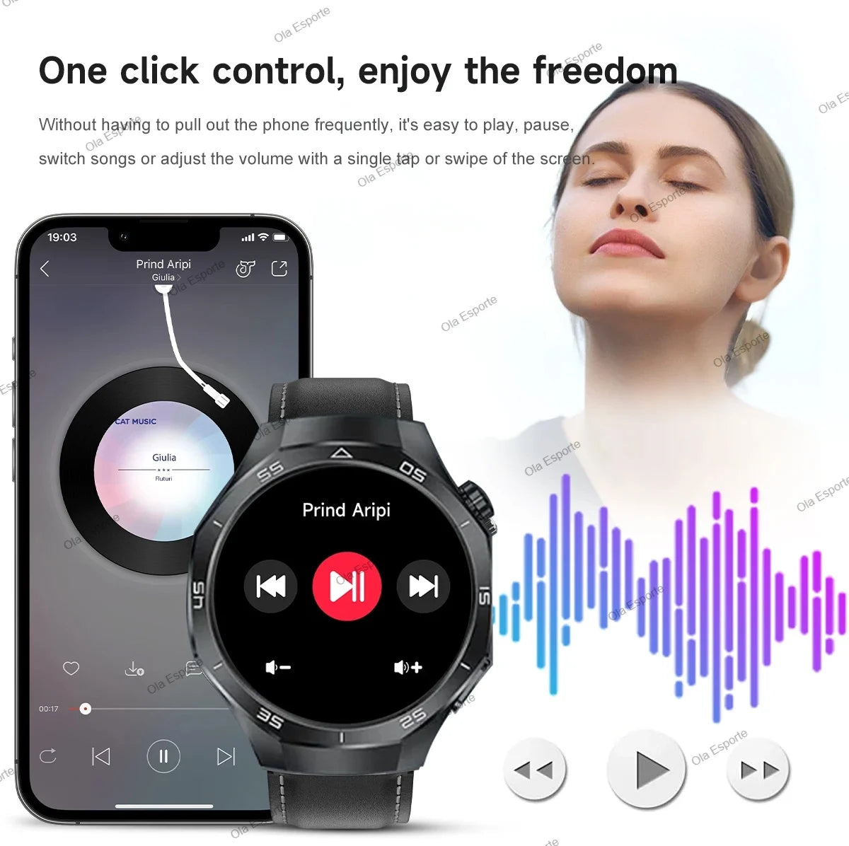 2026 New Smart Watch Men AMOLED HD Screen GPS Motion Trajectory Heart Rate Bluetooth Calls SmartWatch Waterproof For Android iOS