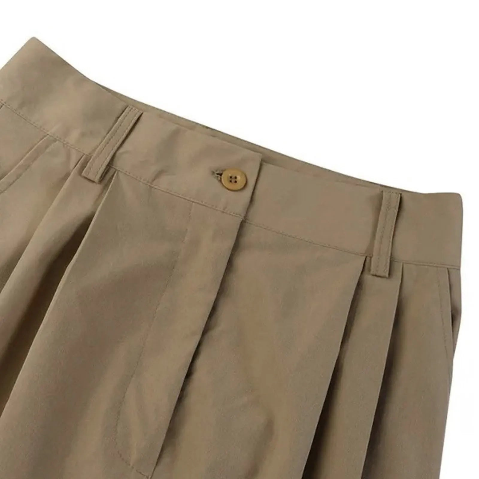 Womens' Comfy Baggy Trousers With Pockets Fashion Wide Leg Trousers Elegant Party High Waist Pants For Fine Woman Feminina