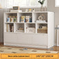 Bookshelf floor to ceiling household multifunctional storage rack living room large capacity multi-layer display cabinet simple
