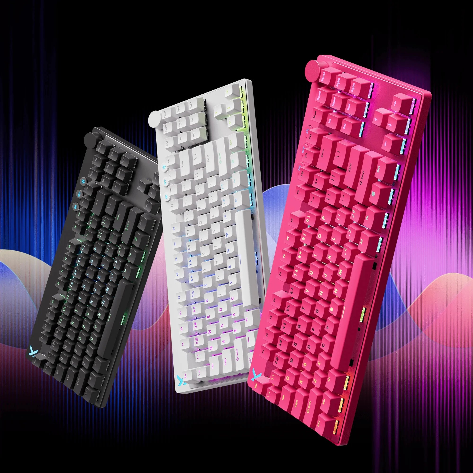 Mchose Mix87 Magnetic Swtich Keyboard Wired Gaming Keyboard 8K+256K Esport 0.08ms Low Latency E-Sports Custom Gamer Accessories