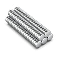 100 Piece 6x2mm Strong Round Magnets for Fridge, DIY, Building, Scientific, Craft, Education