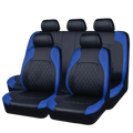 Universal Car Seat Covers PU Black Fashions Sports Seat Covers PU Car Seat Cover Universal Interior Accessories