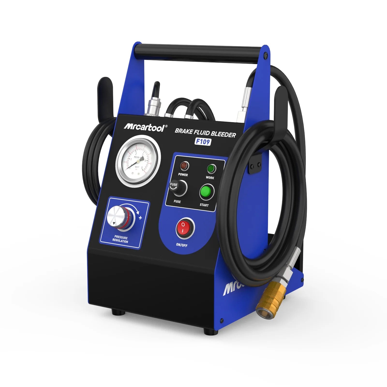 MRCARTOOL F109 Car Brake Oil Filling Changer Extractor Machine Electric Pulse Vacuum Transfer Pump Clean The Pipeline 220V 110V