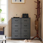 MCQ Fabric 8 Drawers Cabinet For Living Room Beside Nightstand Dresser Tables Storage Closet Chest Clothes Display Furniture