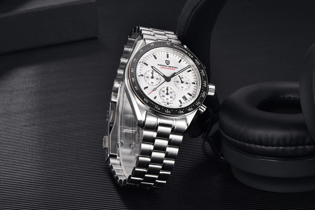 PAGANI DESIGN 2026 New V5 PD1701 Men's Watches Luxury Quartz Watch Men Sport Speed Chronograph AR Sapphire glass 100M Waterproof