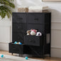 MCQ Fabric 8 Drawers Cabinet For Living Room Beside Nightstand Dresser Tables Storage Closet Chest Clothes Display Furniture