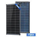 200 Watt N‑Type Bifacial Solar Panel 18BB A+ Grade, 25% Efficiency IP68 Waterproof Solar Cell Module, 12V Off‑Grid Power Solution for RV Boat Camper Rooftops