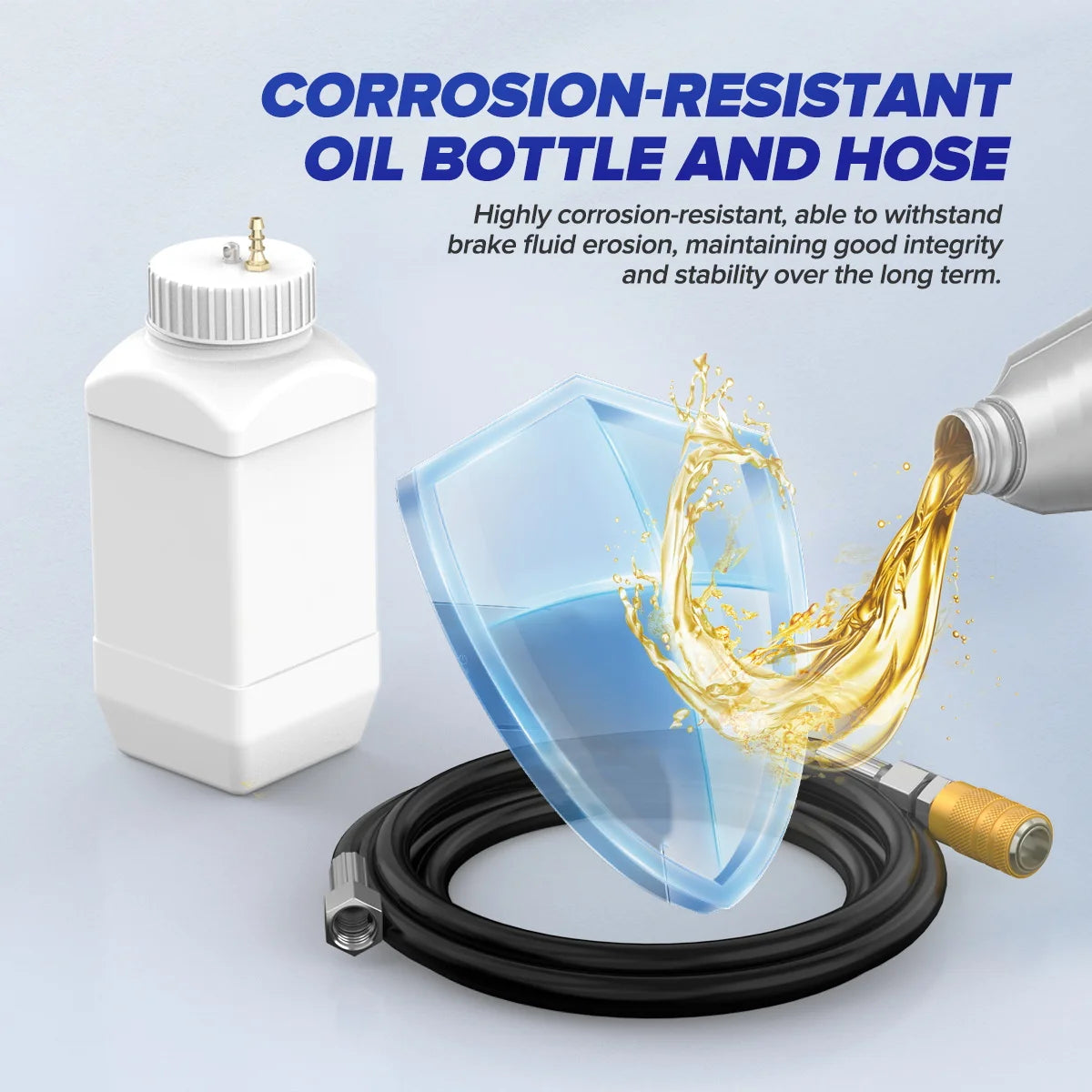 MRCARTOOL F109 Car Brake Oil Filling Changer Extractor Machine Electric Pulse Vacuum Transfer Pump Clean The Pipeline 220V 110V