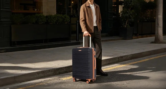 Travelhouse Luggage Set 4-Piece ABS Suitcase With Spinner Wheels, 24 Inch and 28 Inch with TSA Lock, 16, 20 Inch Carry On Luggage