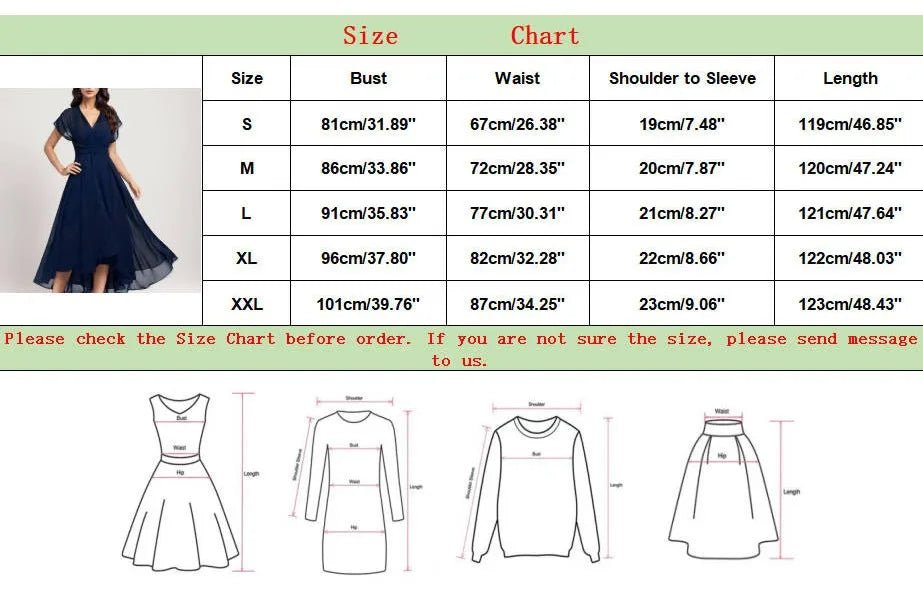 Elegant Women Chiffon Short Sleeve Long Dress V-Neck High Waist A-Line Evening Party Dress Tulle Cocktail Formal Dress Vestidos