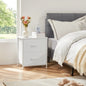 MCQ 2 Fabric Drawers Living Room Cabinet Storage Display Nightstand Bedside Coffee Sofa Tea Table Cabinets For Furniture