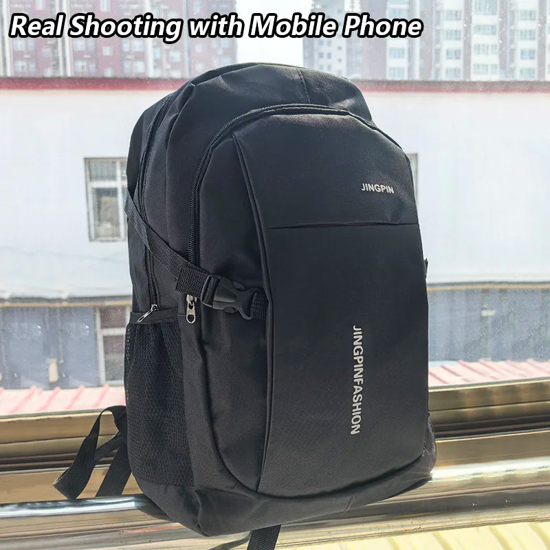 Men's Backpacks Oxford Waterproof Rucksack Business Computer Bag Casual Travel Backpack Senior High School Student Schoolbag