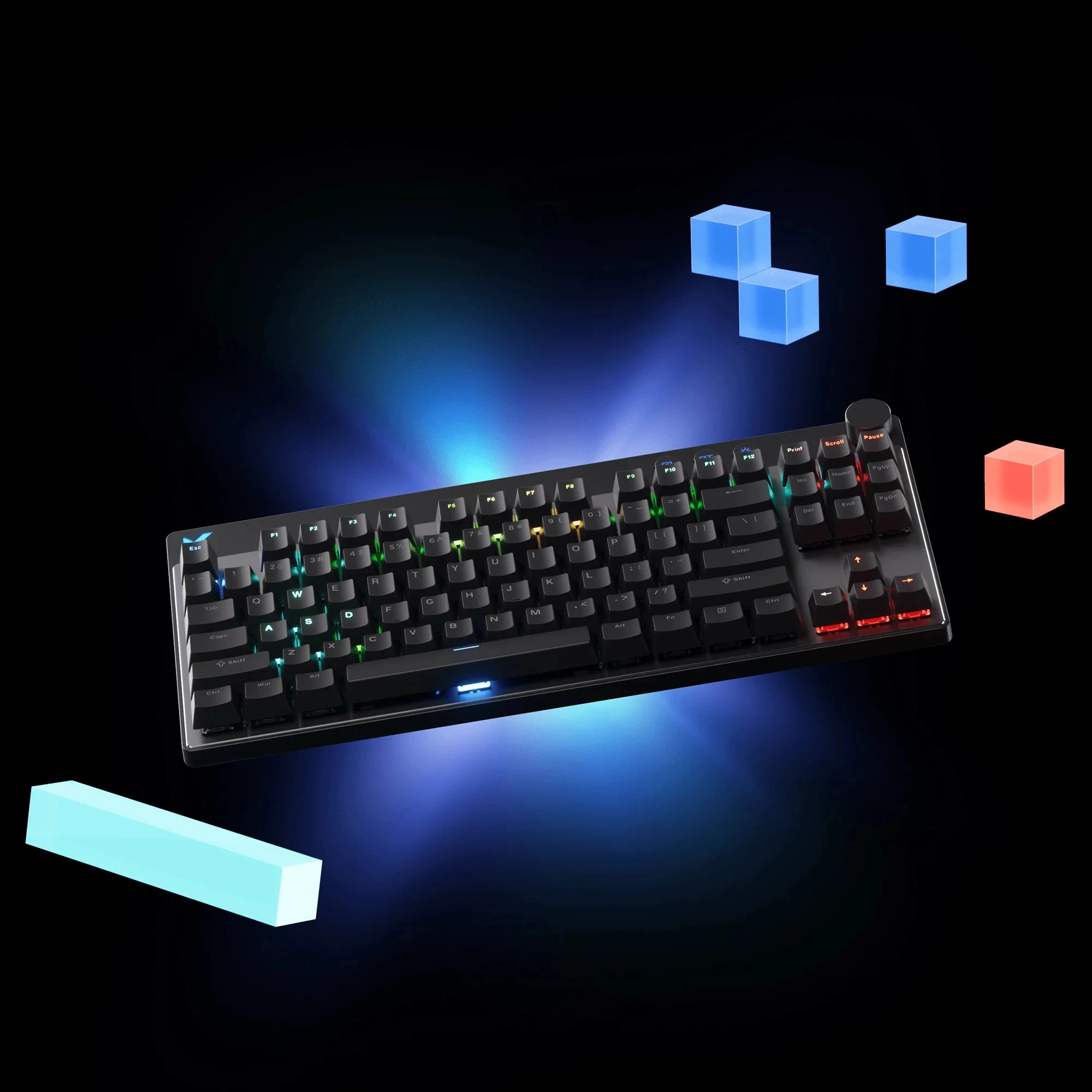 Mchose Mix87 Magnetic Swtich Keyboard Wired Gaming Keyboard 8K+256K Esport 0.08ms Low Latency E-Sports Custom Gamer Accessories
