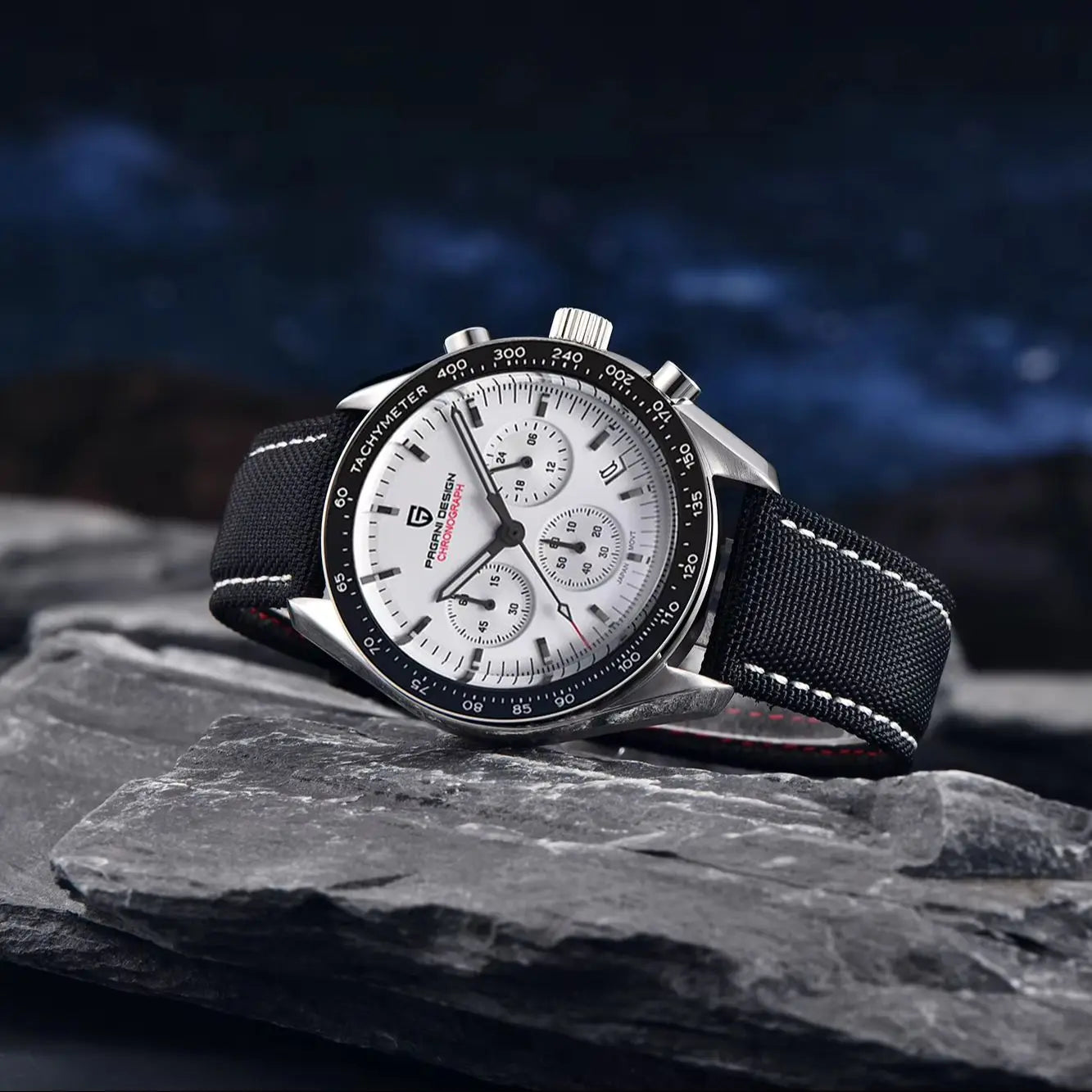 PAGANI DESIGN 2026 New V5 PD1701 Men's Watches Luxury Quartz Watch Men Sport Speed Chronograph AR Sapphire glass 100M Waterproof