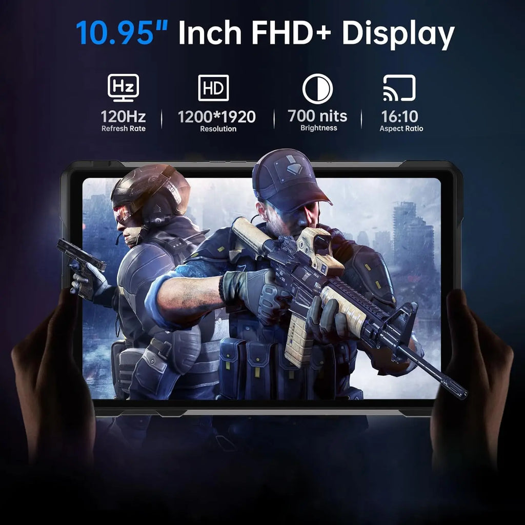 8849 TANK PAD Unihertz Rugged Tablet with Projector 100Lumens 5G Android 15 512GB 21000mAh 11 inch Waterproof Phone Tablet 2026