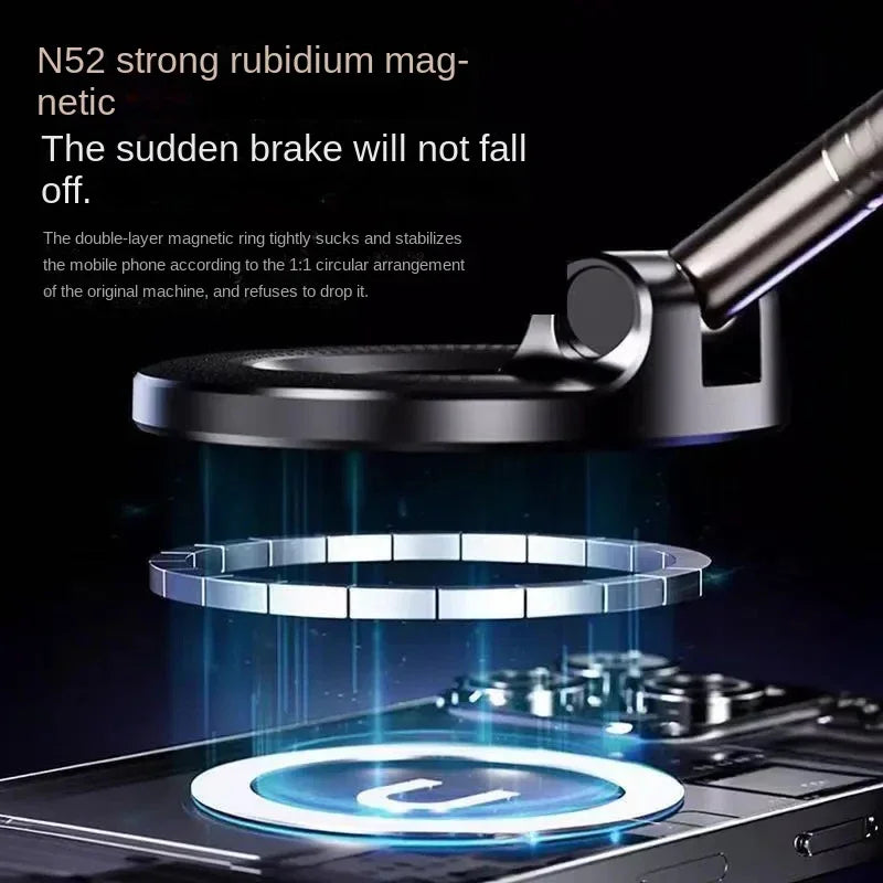 Suction Cup Universal Car Phone Mount Smartphone Holder Auto Navigation Stand For Dashboard Windshield Compatible With Most Cell Phones