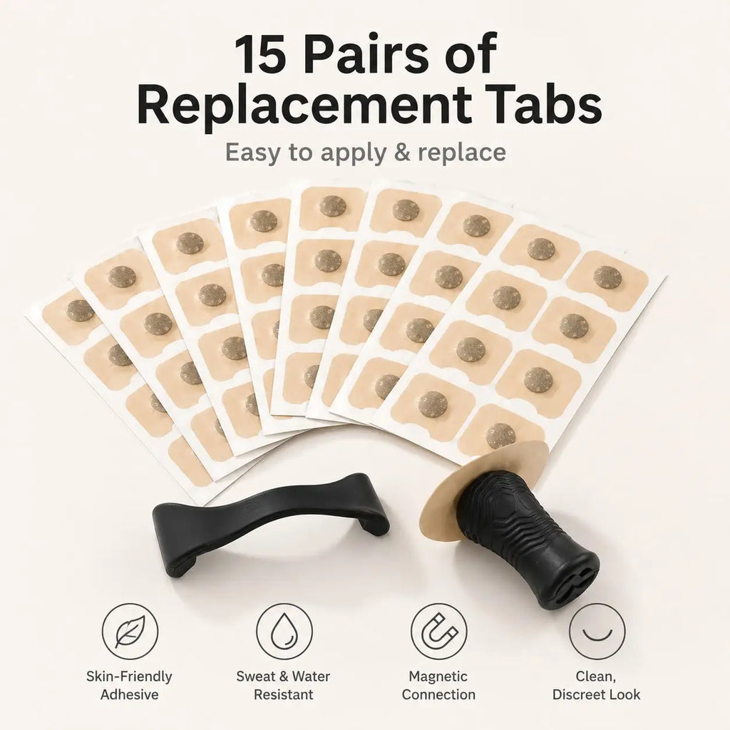 Nose Expander Kit With 30pcs Square Nose Strips & 4pcs Nose Clips, Suitable For Sports, Home, Travel & Business Trips