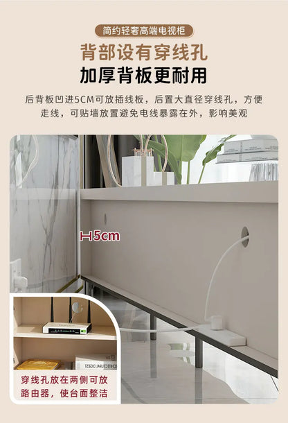 European Luxury Tv Cabinet Beauty Trendy Simple Elegant Tv Consoles Cabinet Unique Delicacy Meuble Television Salon Furniture
