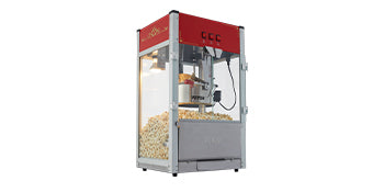 SucceBuy 8/12Oz Electric Popcorn Maker Commercial Popper Machine  Automatic Corn Cookware with Scoop Spoon SUS304 Heating Tube